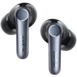 EarFun Air Pro 4 Adaptive Hybrid Noise Canceling Wireless Earbuds, Qualcomm Snapdragon Sound, aptX™ Lossless, 6 Mics AI CVC 8.0 Call, LDAC Hi-Res Audio, 52H Playtime, Bluetooth 5.4, in-Ear Detection