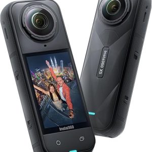 Insta360 X5 - Cámara de acción 8K 360° Impermeable con Estabilización | Batería de Larga Duración